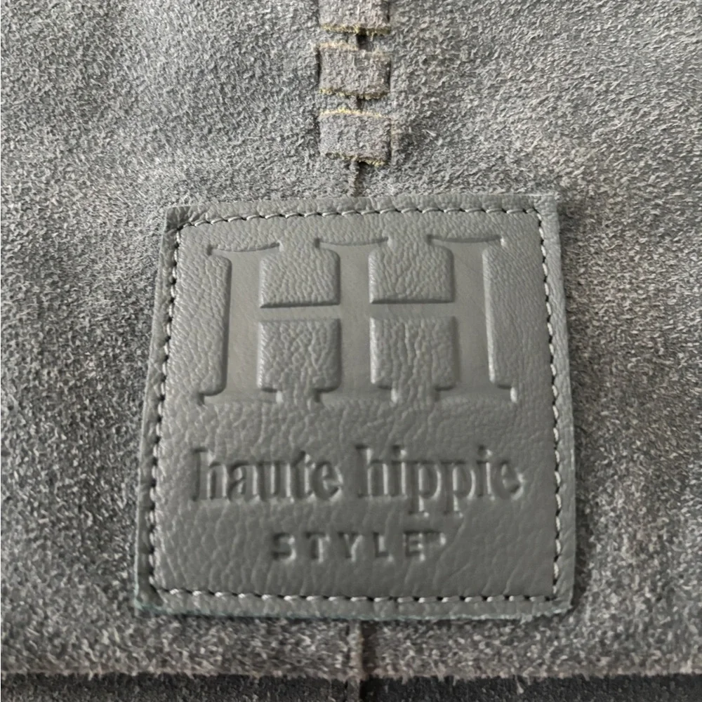 Blue haute hippie hobo w interior change bag